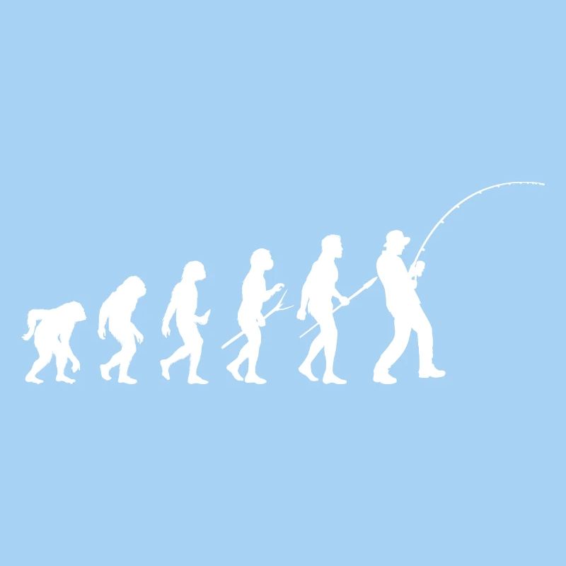 Silhouette du pêcheur Evolution