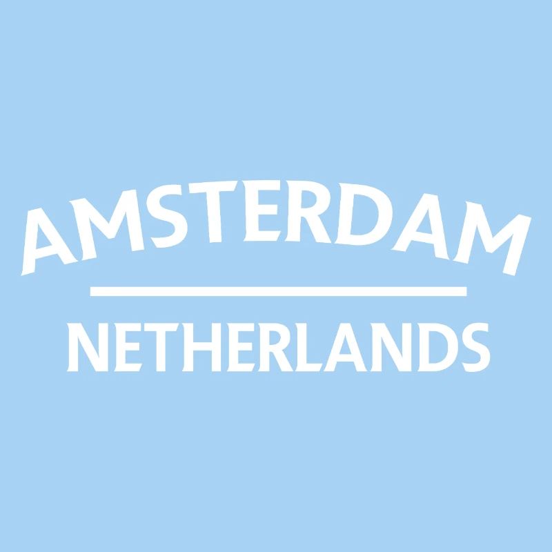 Amsterdam – Netherlands Textdesign