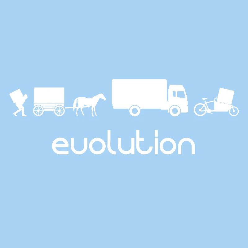 Lastenrad Transport Evolution