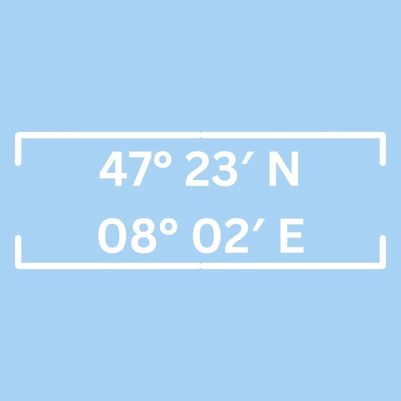 Coordinates Aarau Minimalist