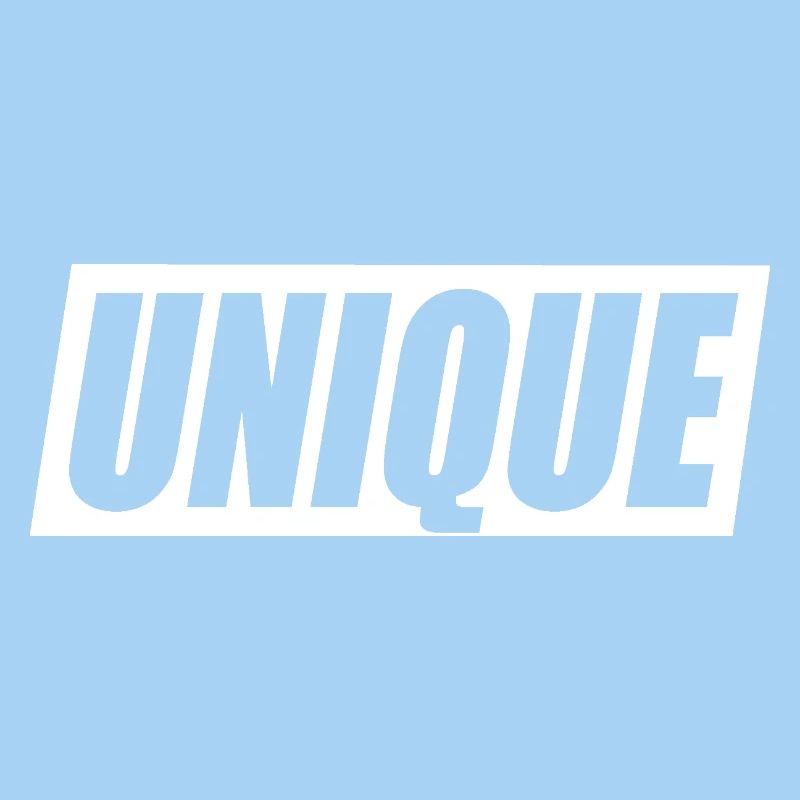 unique unique unique self-worth unique