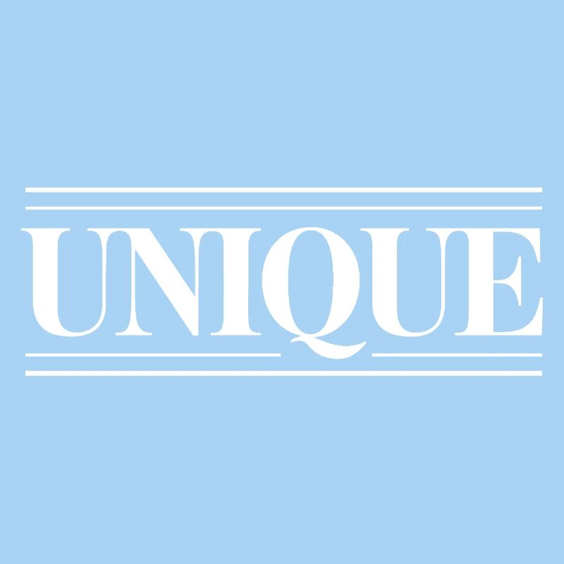 unique unique unique self-worth unique