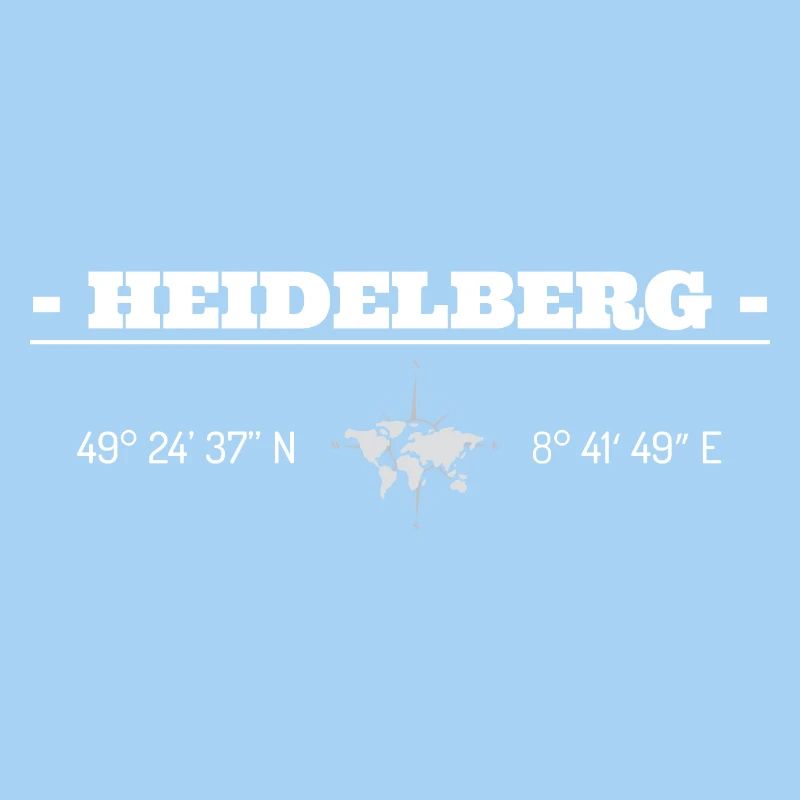 Coordinates Heidelberg