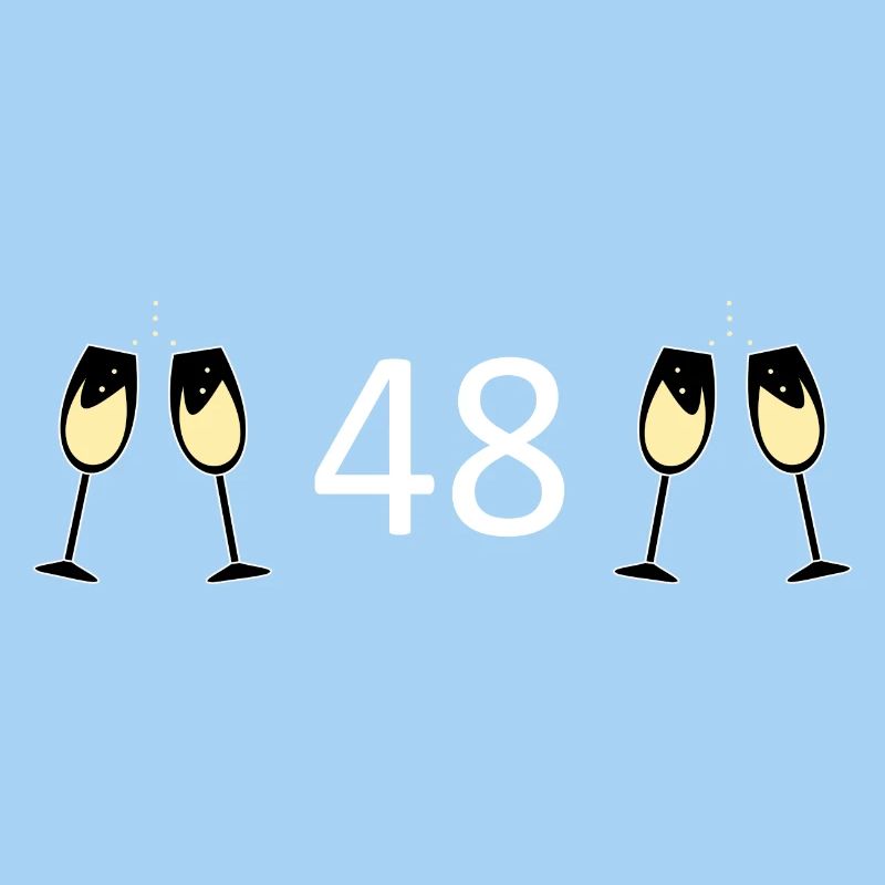 48e anniversaire 48 ans 48 ans numéro 48