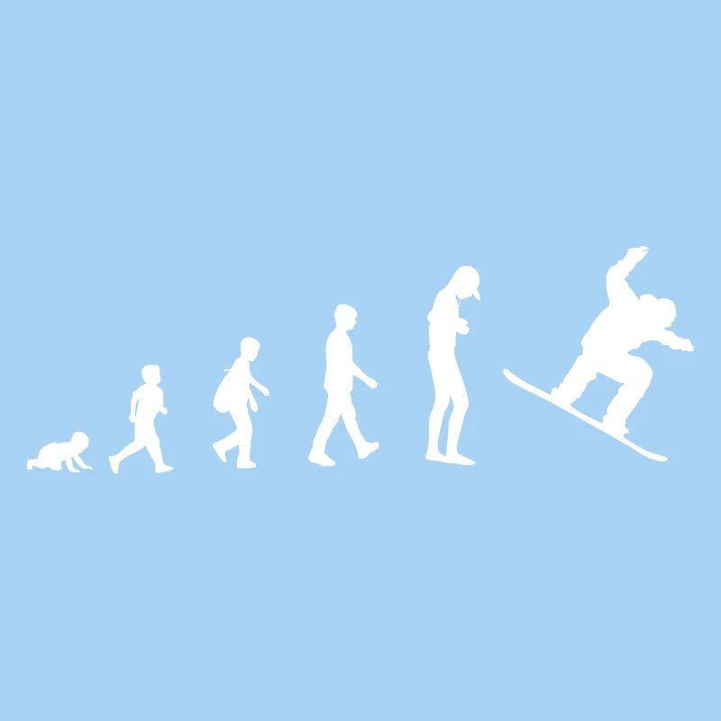Development into a snowboarder / winter sport