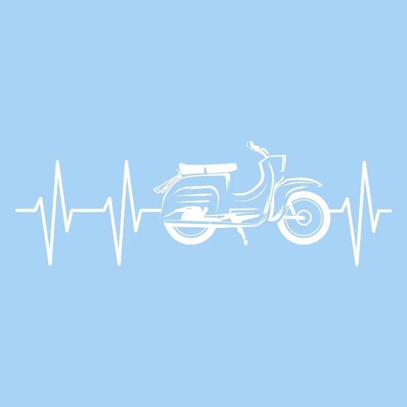 Simson Schwalbe Schwalbefahrer Heartbeat Pulse