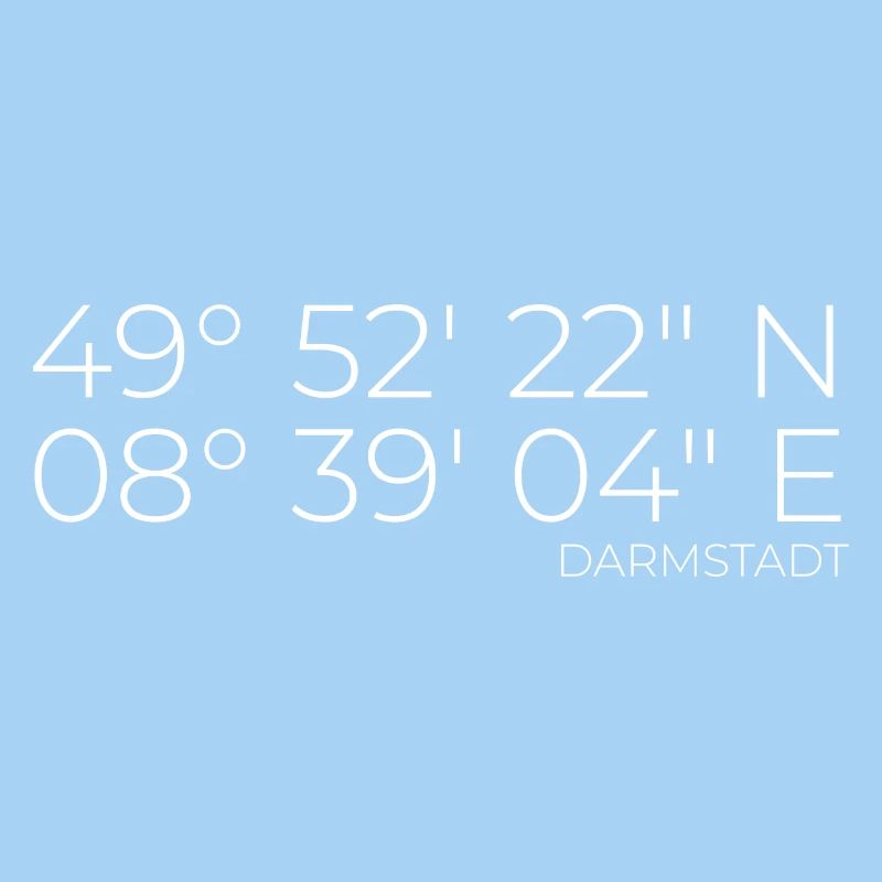 coordinates Darmstadt