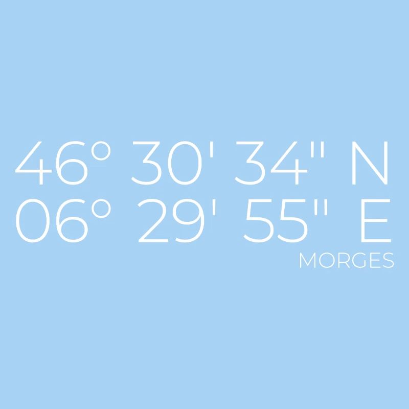 coordinates Morges, Switzerland