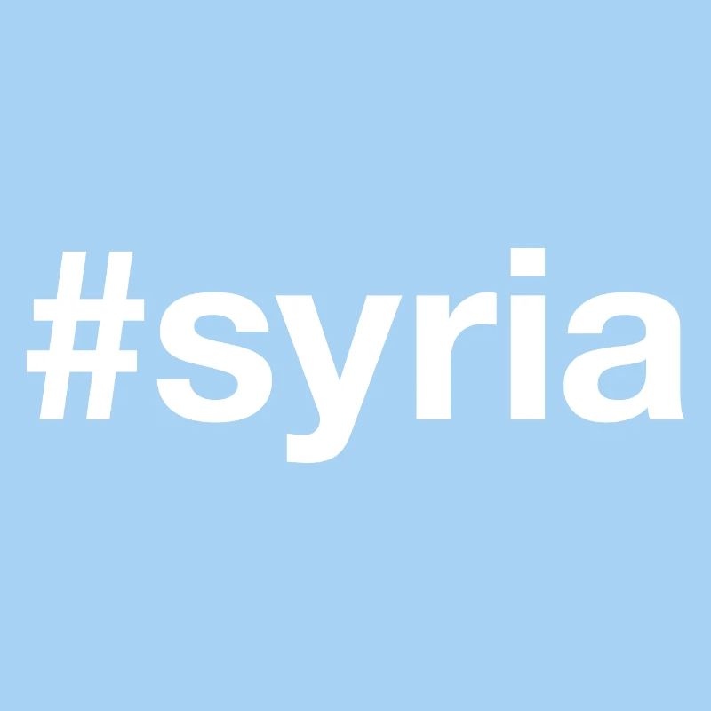 SYRIE Hashtag Syrien