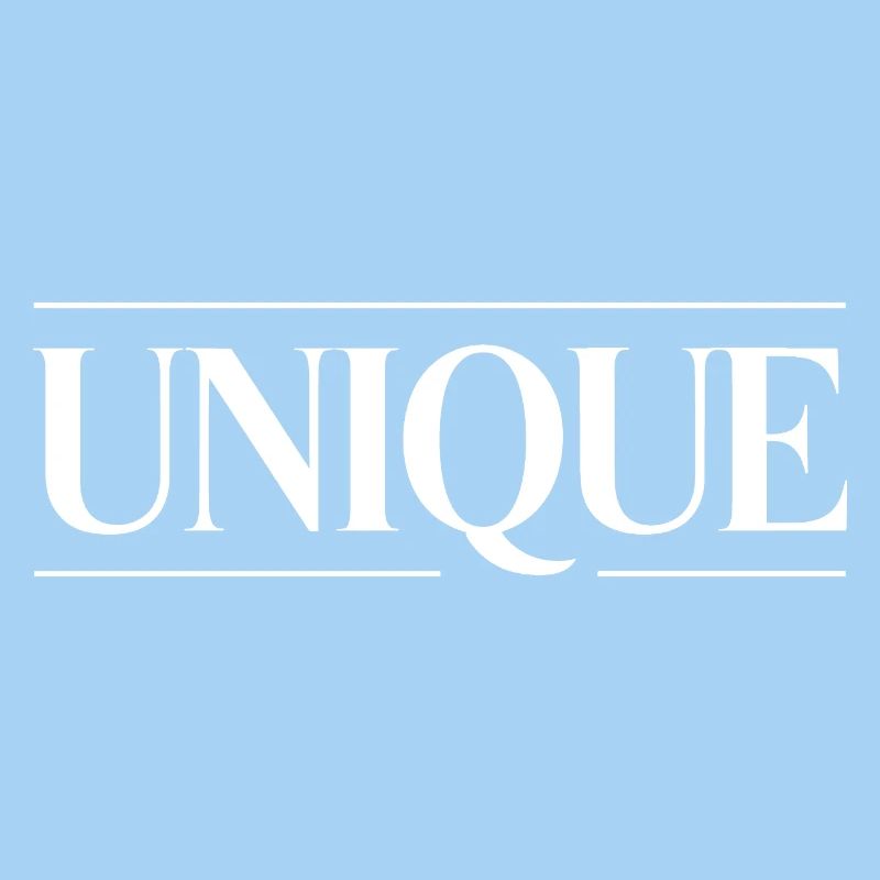 Unique Einzigartig Unikat Selbstwert Einzig Artig