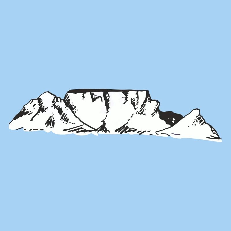 Afrique Table Mountain Cape Town Idée cadeau