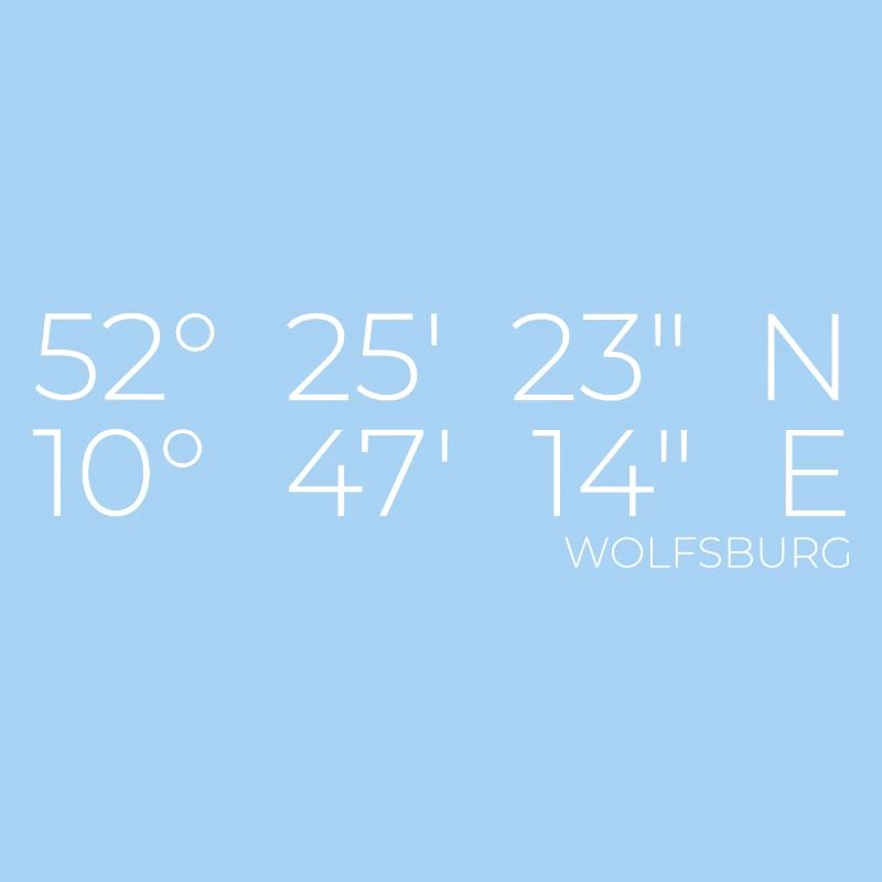 Coordinates Wolfsburg