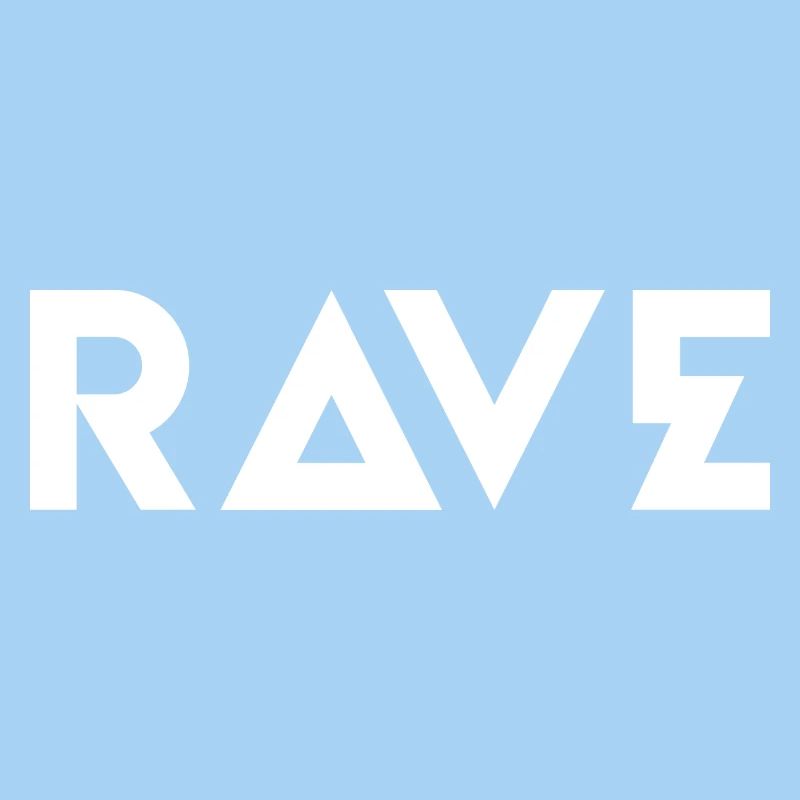 RAVE Geometric Bold Logo