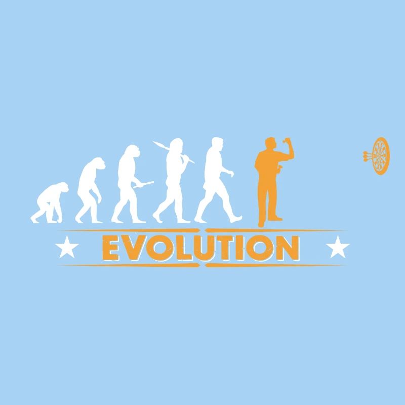 Dart - Evolution - orange/weiss