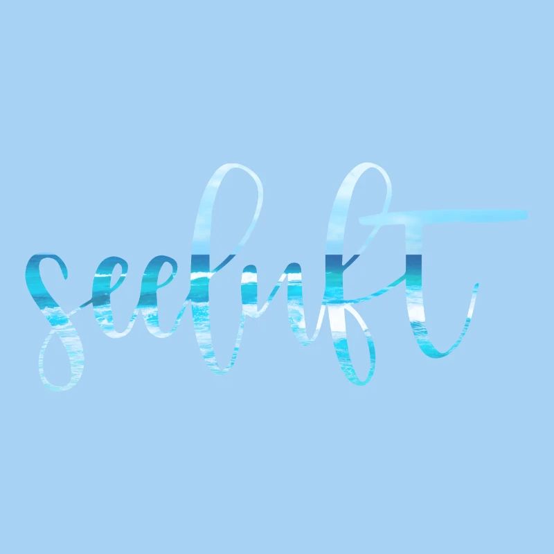 Typographie de l'air marin