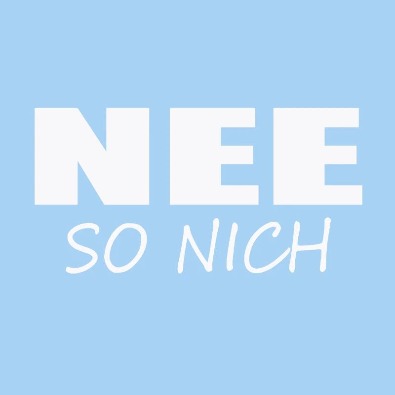 NON, PAS COMME ÇA
