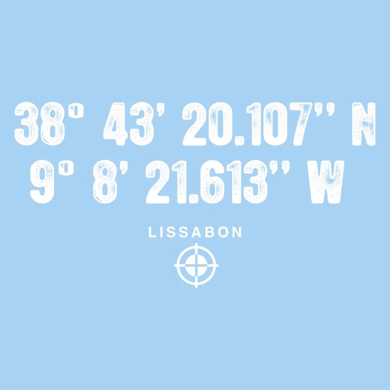 Lisbon Geocacher coordinates Gift Europe