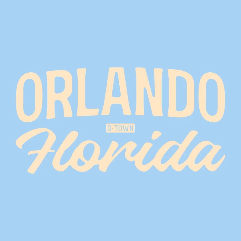 Orlando Florida Vintage Script