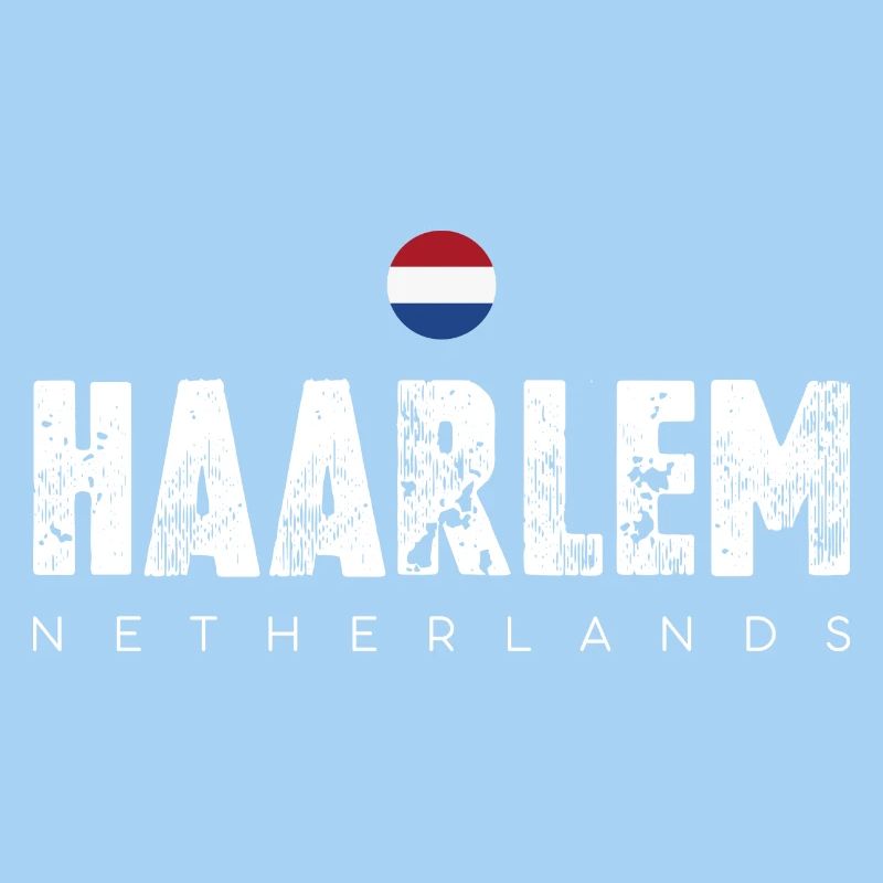 Haarlem Distressed Logo