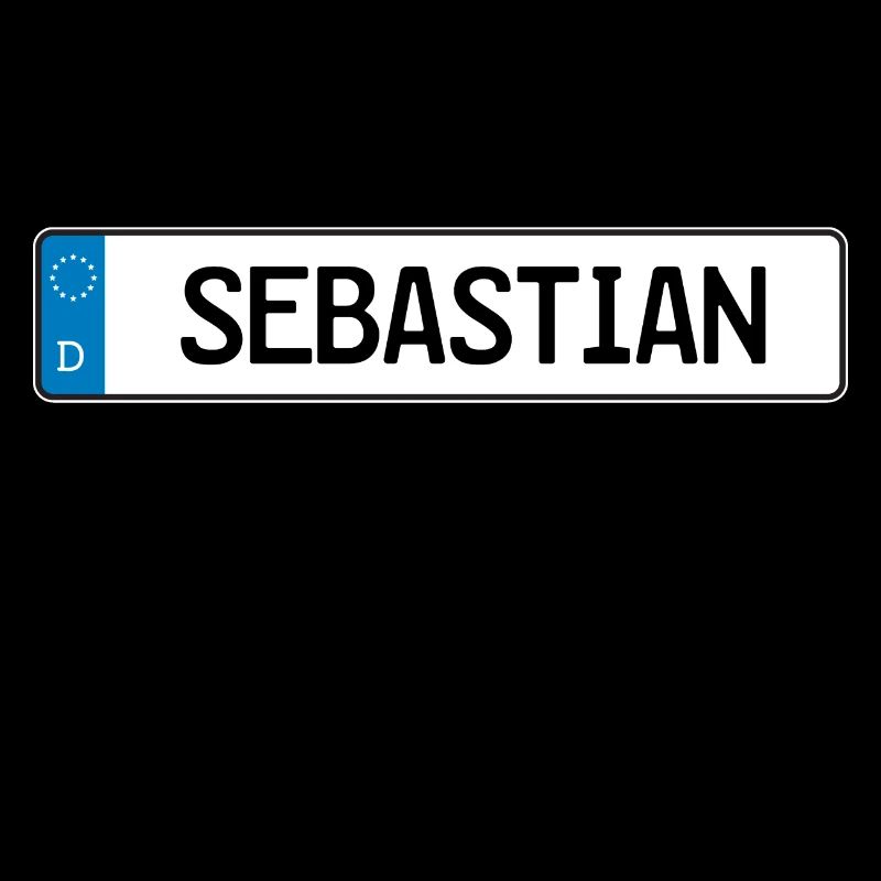 Sebastian Namensschild Geschenk