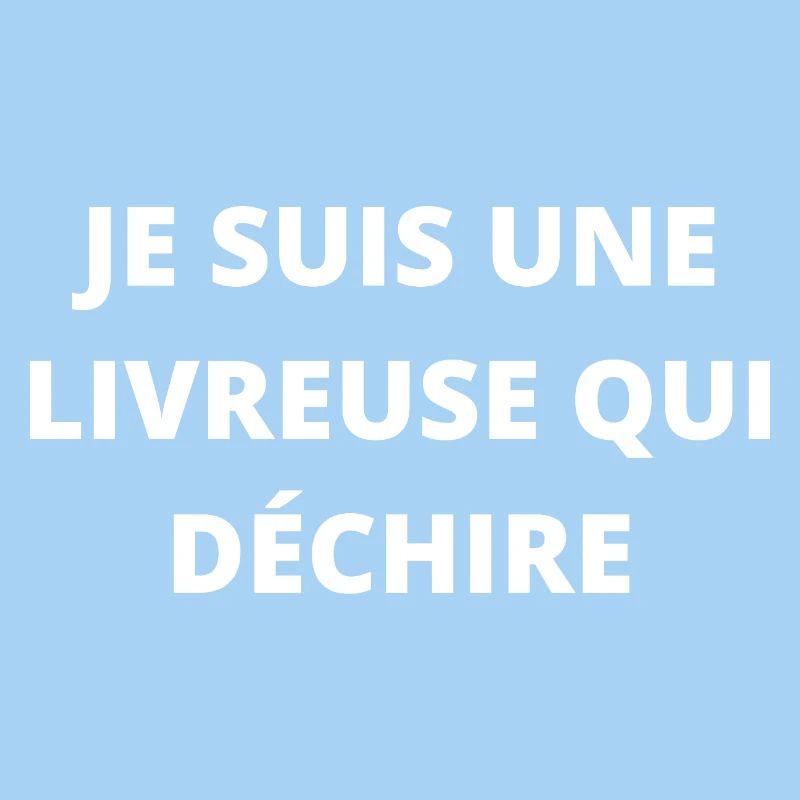 Ich bin ein rockiges Liefermädchen