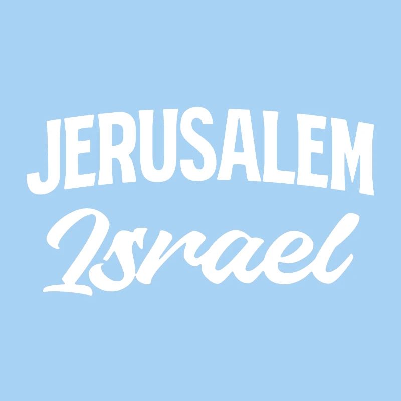 Jerusalem Israel Script Style