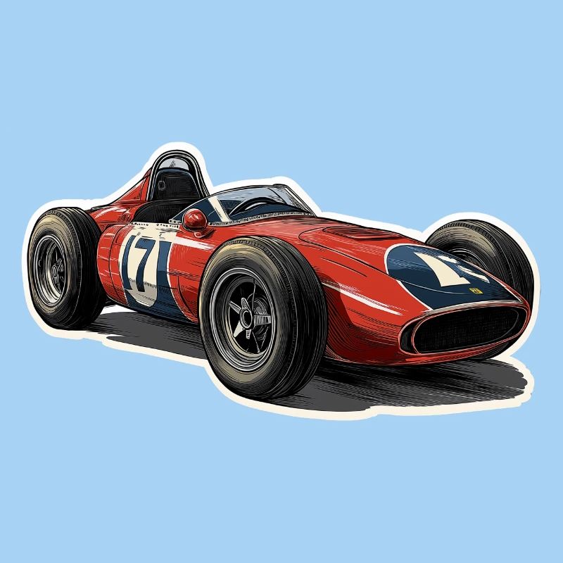 Oldtimer-Rennwagen