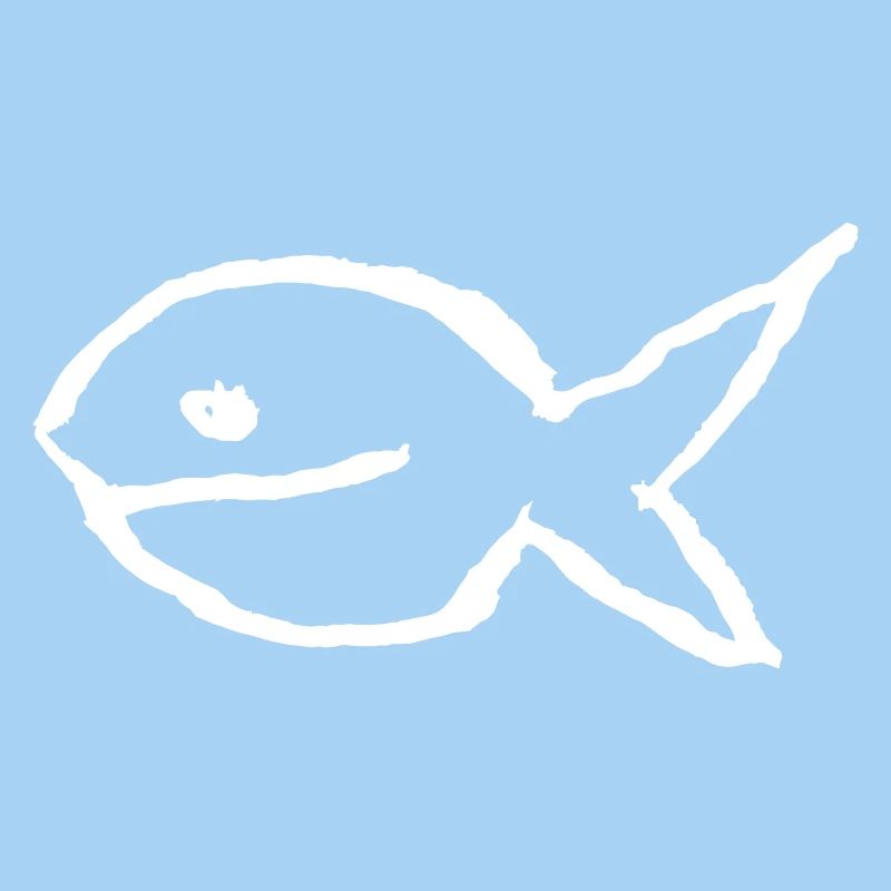 Poisson - illustration vectorielle minimale