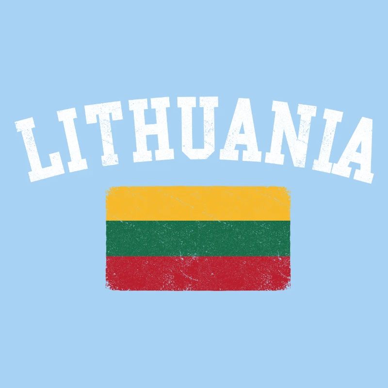 Lithuania Arch Flag Tee