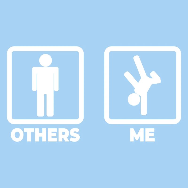 Breakdancer Strichmännchen