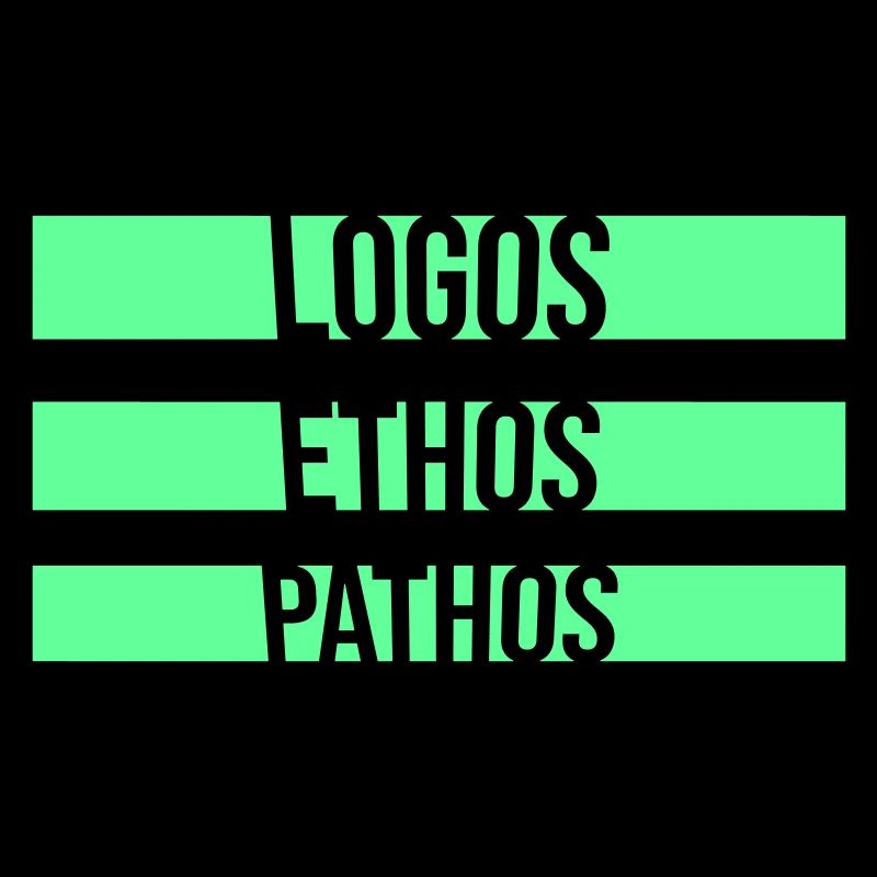 Logos Ethos Pathos Rhetoric Philosophy Student