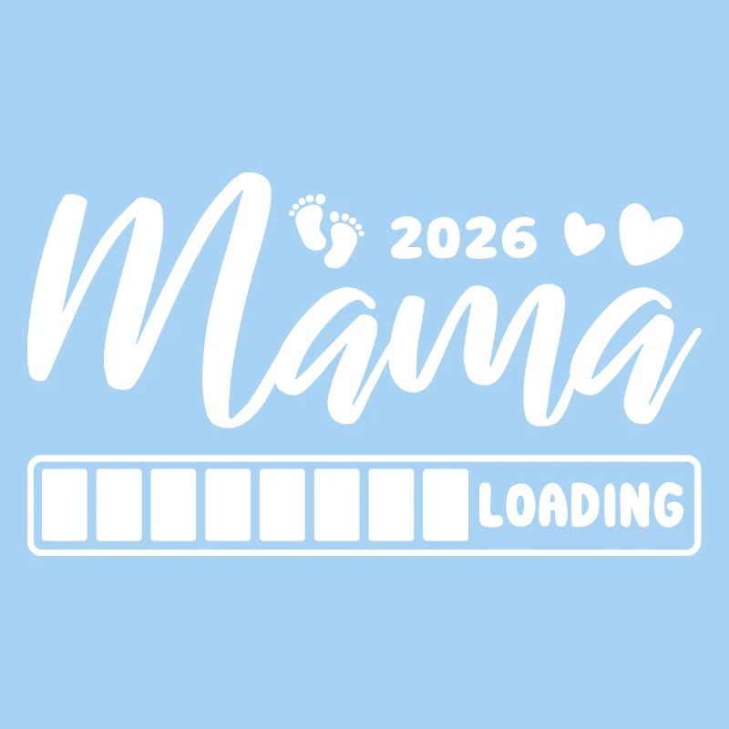 Mama 2026 loading - Schwangerschaft - Geschenk