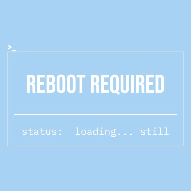 Reboot erforderlich