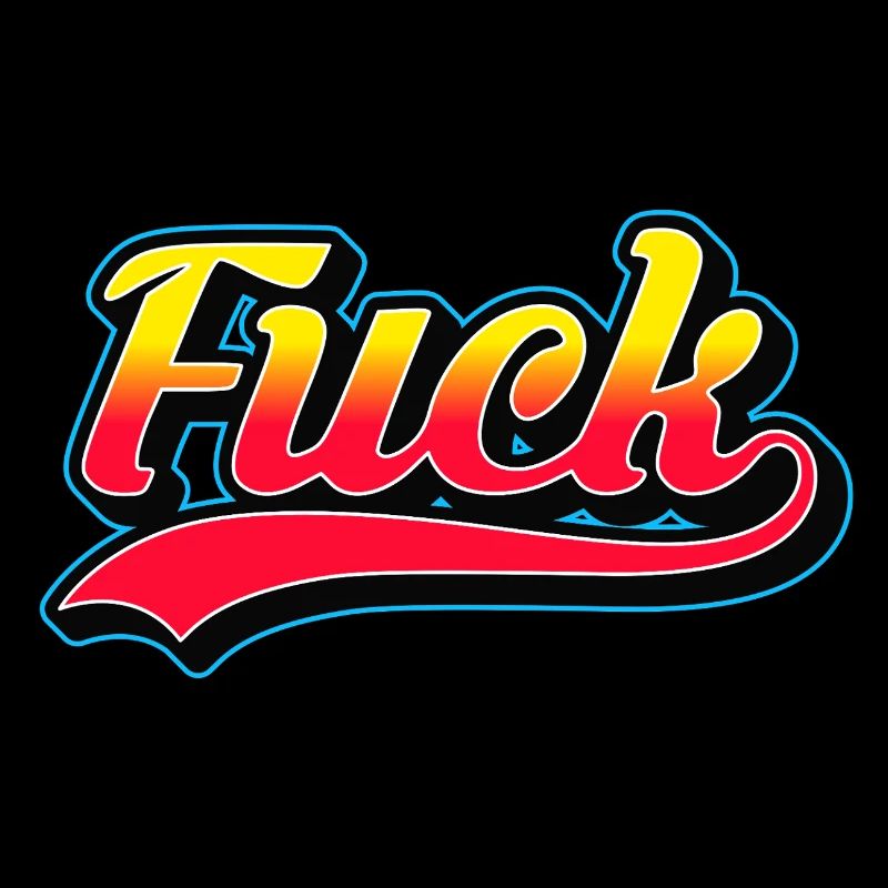 F-Wort-Retro-Logo