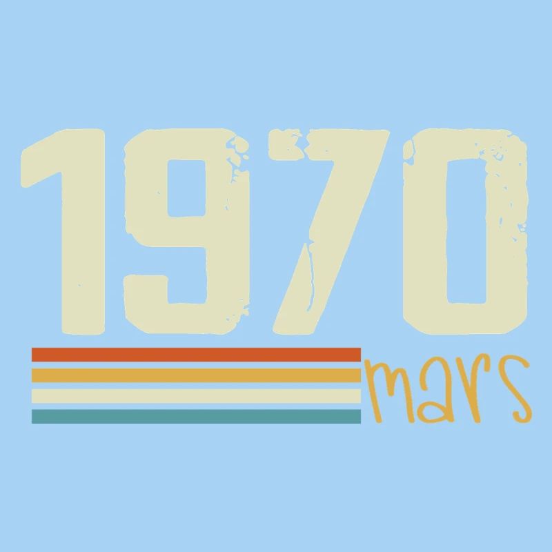 Vintage Mars 1970