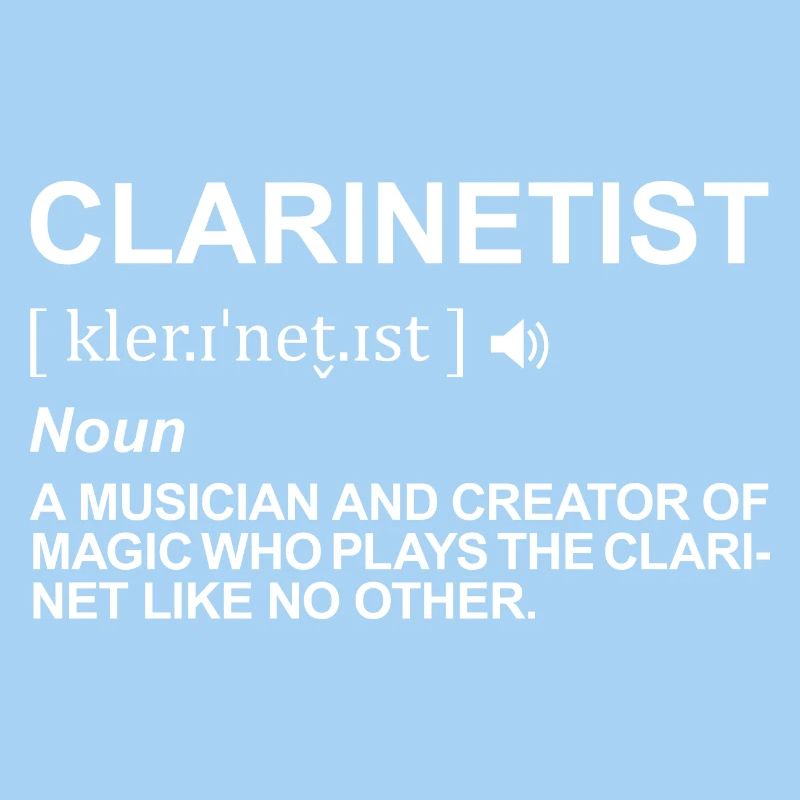 Clarinet player definition