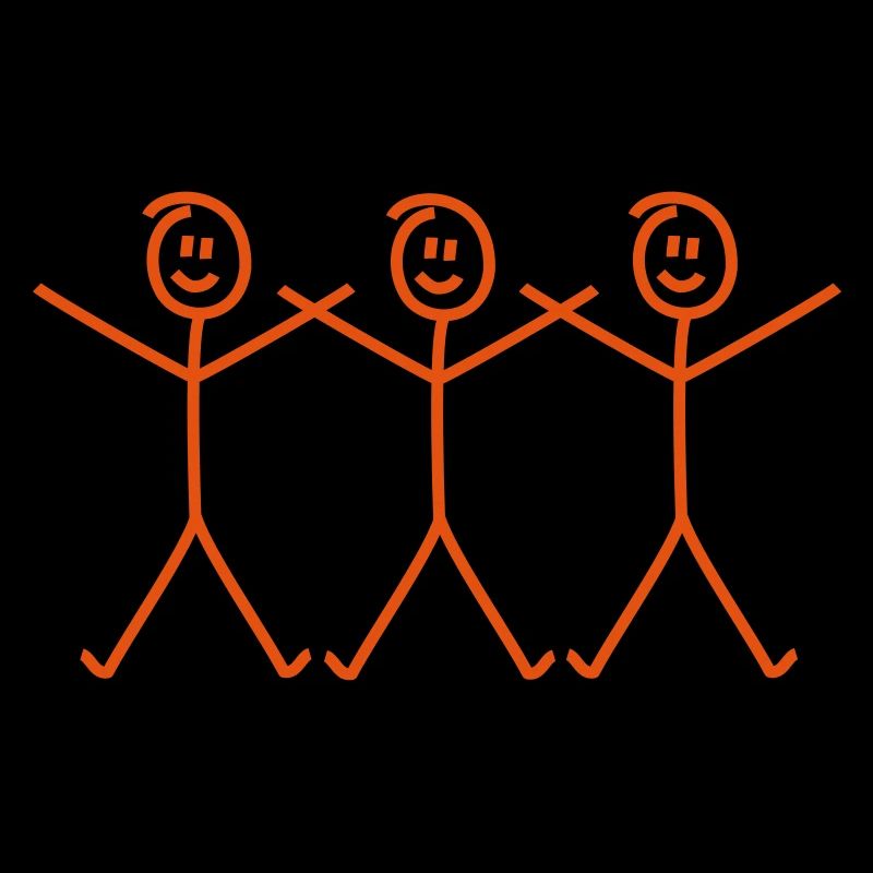 Stick man dance dancing