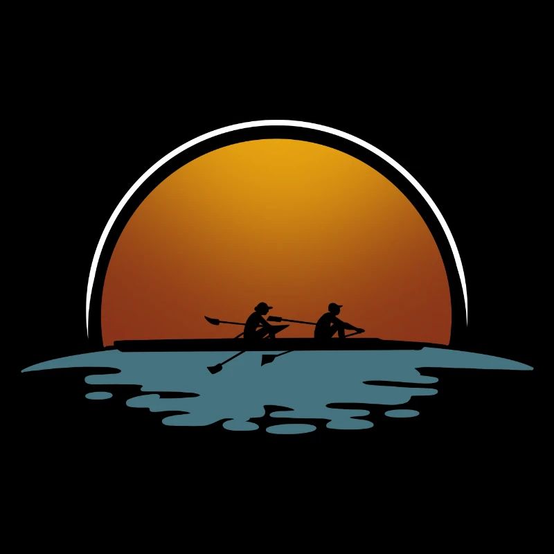 Rudern Ruderer Ruderboot