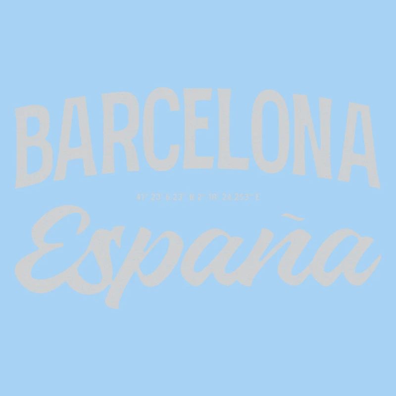 Barcelona España Script Design