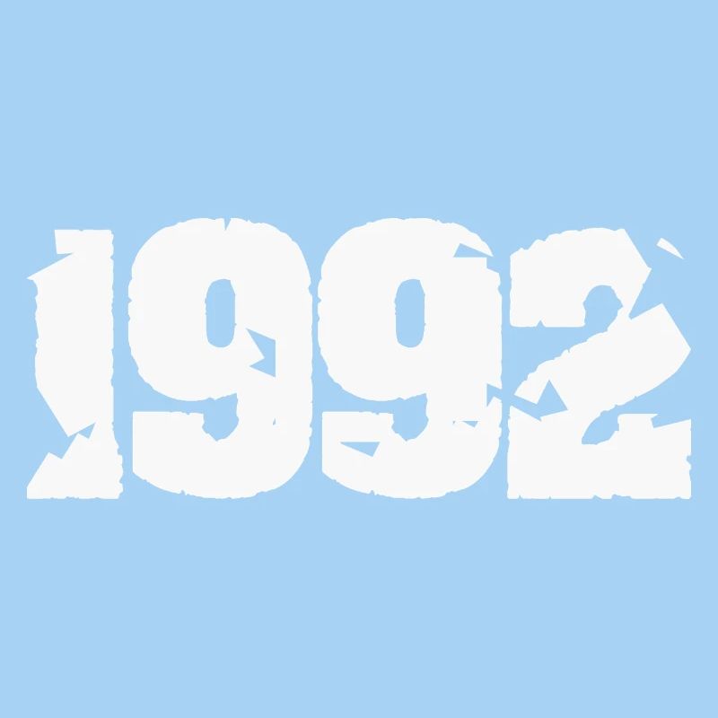 1992 Zerbrochenes Retro-Design