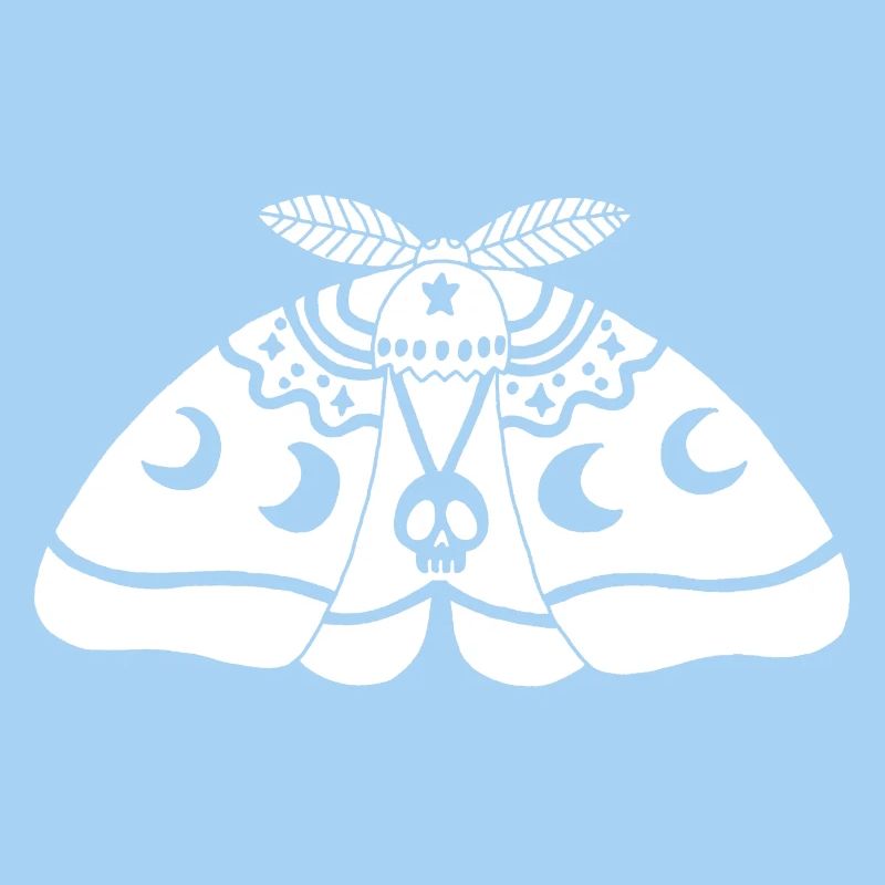 Papillon de nuit blanc