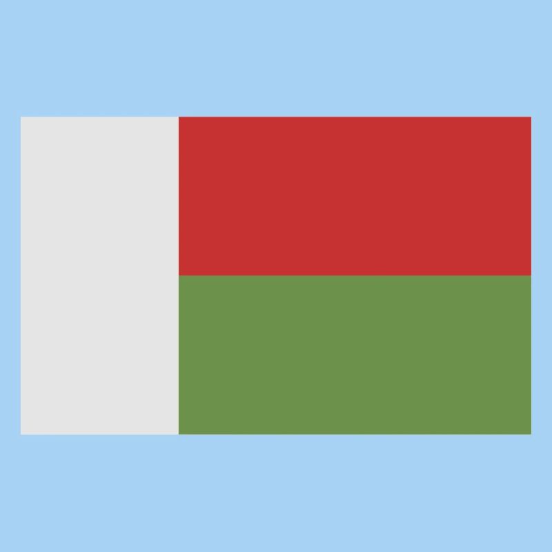 Madagaskar-Flagge