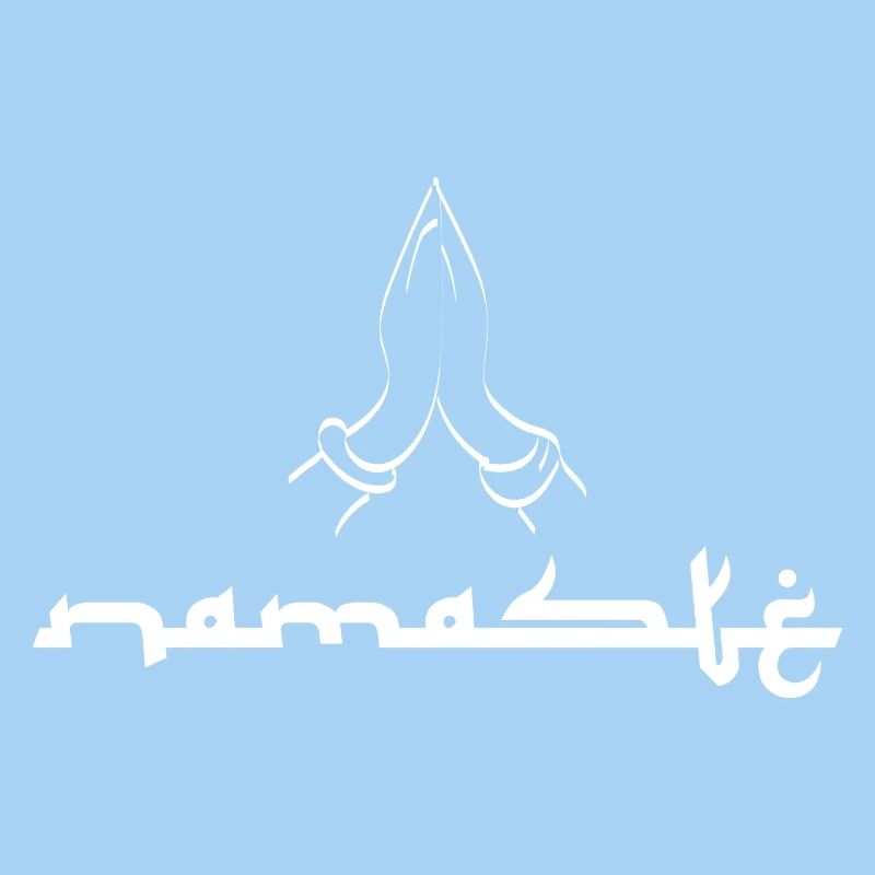 Namasté Mudra gesture greeting form