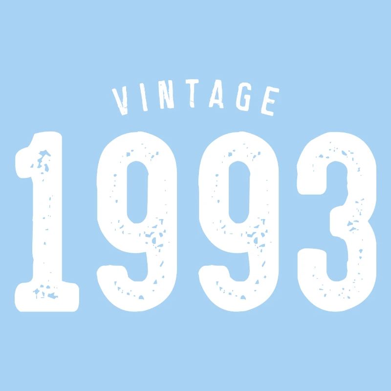 Vintage 1993 Typography