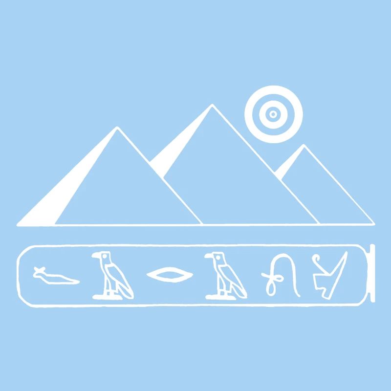 Pyramides et pharaon blanc