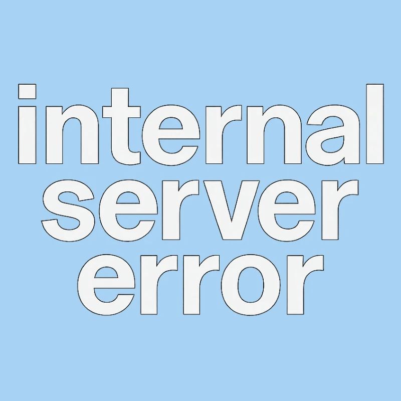 internal server error