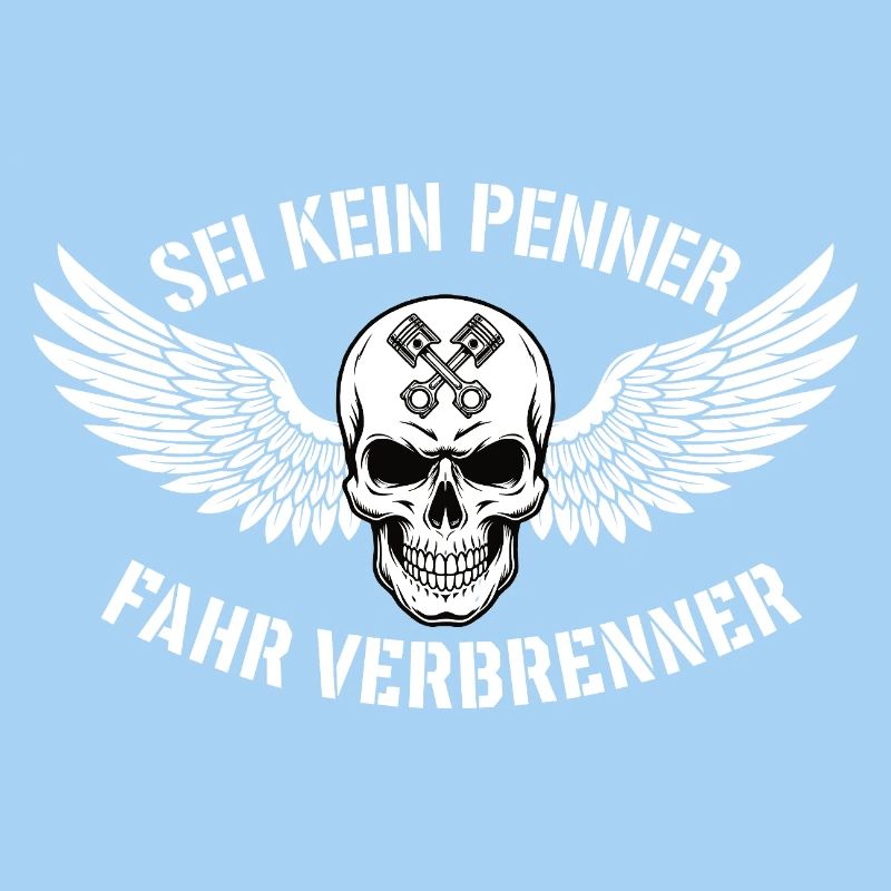 Ride Combustion Engine – Biker Skull Statement