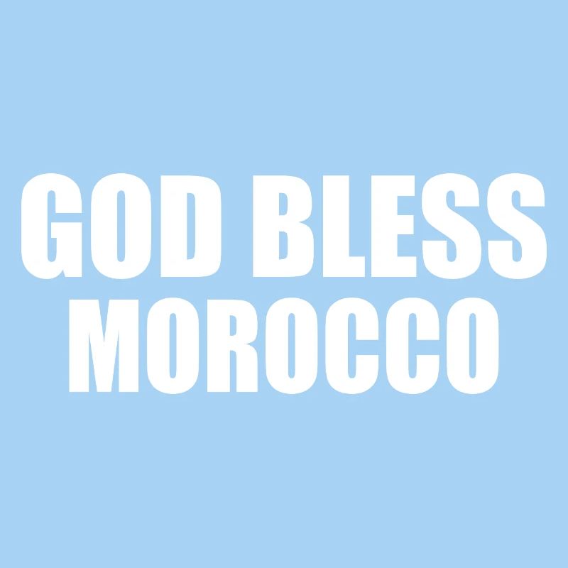 God bless morocco