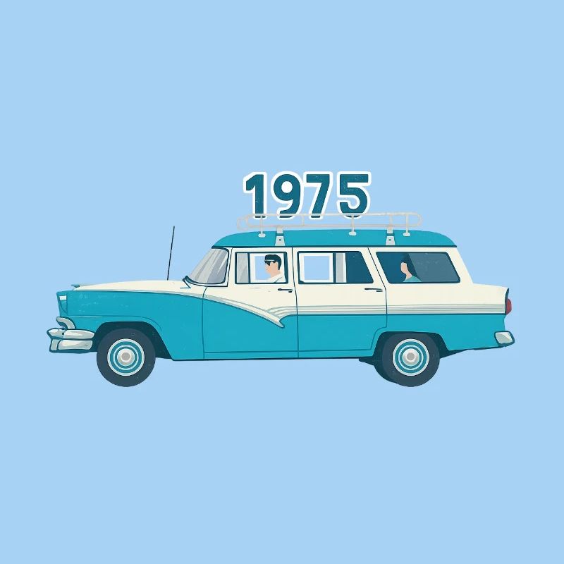 1975 Oldtimer mit Holzdach