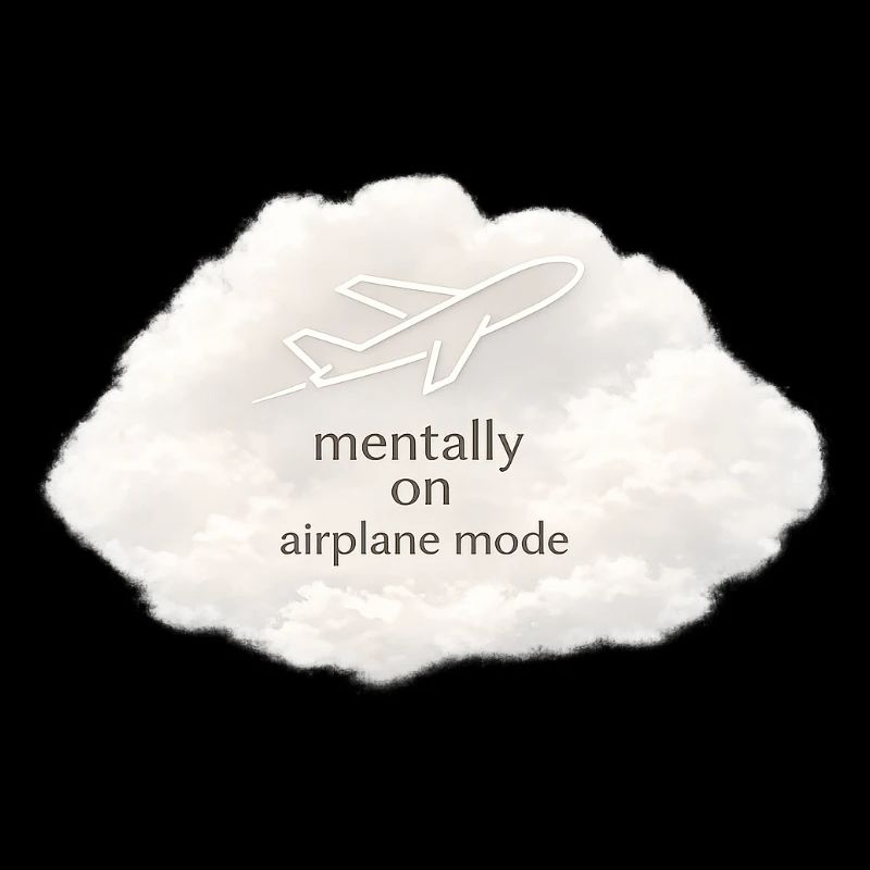 Mentaler Flugzeugmodus